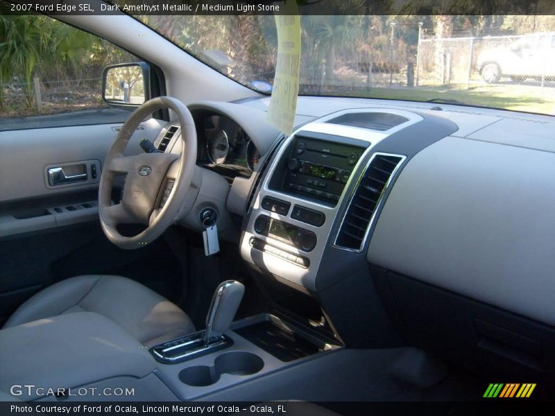 Dark Amethyst Metallic / Medium Light Stone 2007 Ford Edge SEL