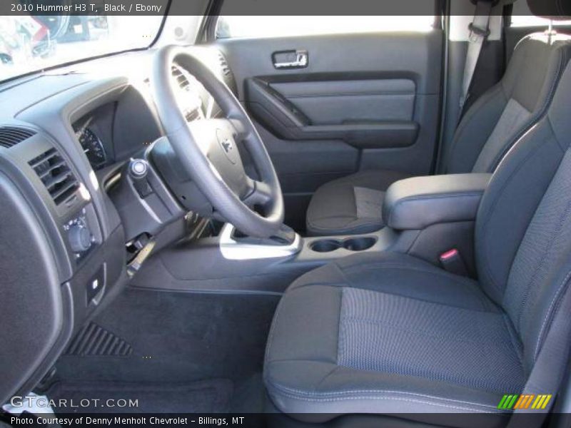 Black / Ebony 2010 Hummer H3 T