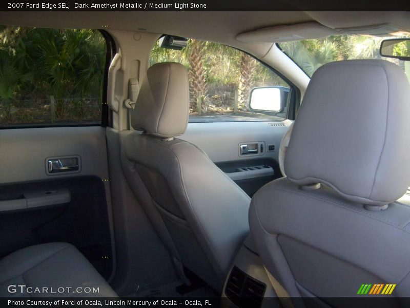 Dark Amethyst Metallic / Medium Light Stone 2007 Ford Edge SEL