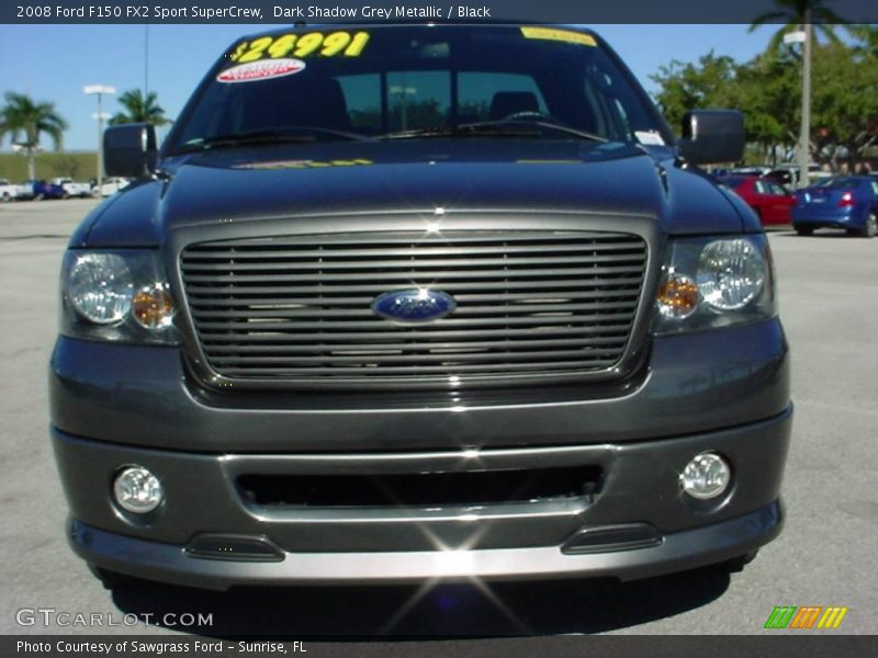 Dark Shadow Grey Metallic / Black 2008 Ford F150 FX2 Sport SuperCrew