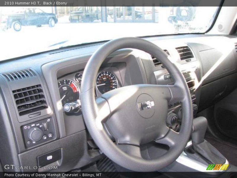 Black / Ebony 2010 Hummer H3 T