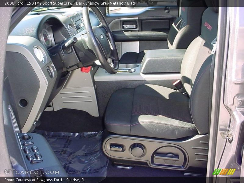 Dark Shadow Grey Metallic / Black 2008 Ford F150 FX2 Sport SuperCrew