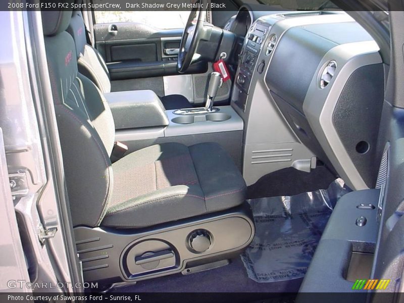 Dark Shadow Grey Metallic / Black 2008 Ford F150 FX2 Sport SuperCrew