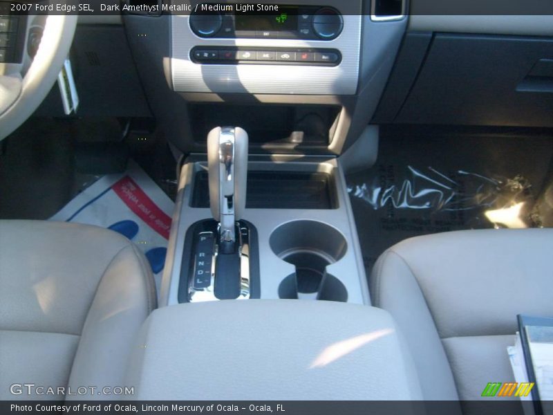 Dark Amethyst Metallic / Medium Light Stone 2007 Ford Edge SEL