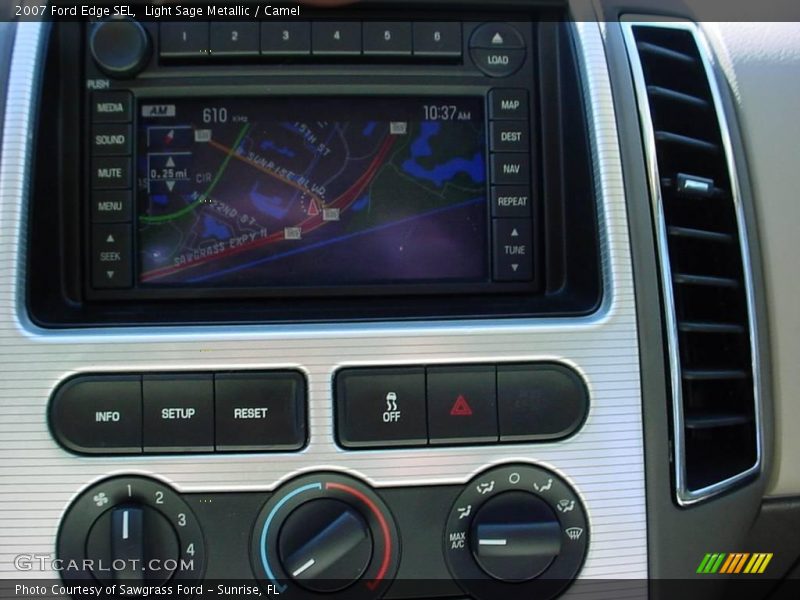 Light Sage Metallic / Camel 2007 Ford Edge SEL