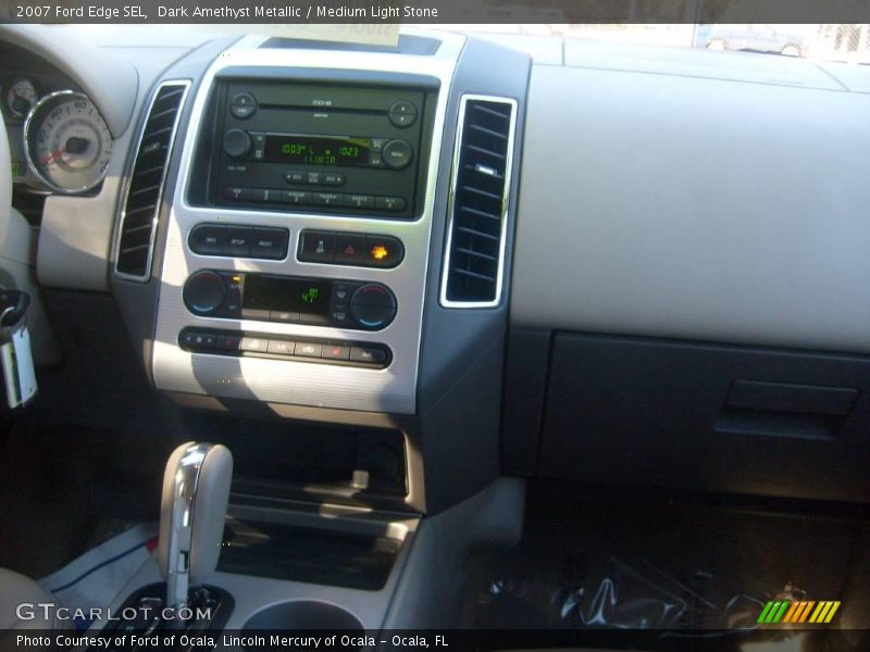 Dark Amethyst Metallic / Medium Light Stone 2007 Ford Edge SEL
