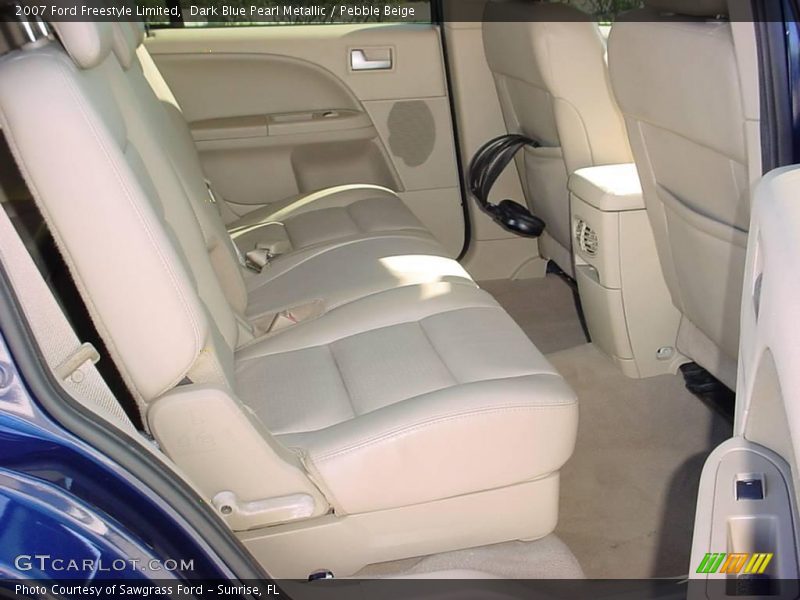 Dark Blue Pearl Metallic / Pebble Beige 2007 Ford Freestyle Limited