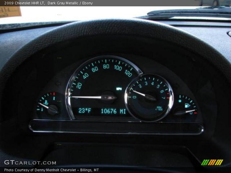 Dark Gray Metallic / Ebony 2009 Chevrolet HHR LT
