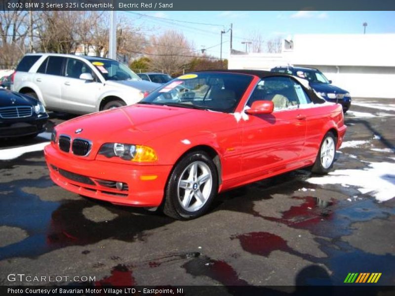 Electric Red / Sand 2002 BMW 3 Series 325i Convertible