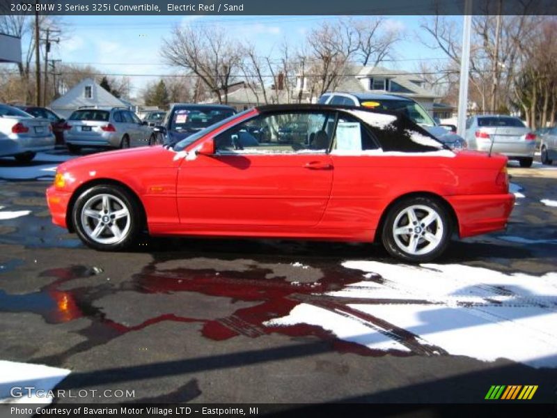 Electric Red / Sand 2002 BMW 3 Series 325i Convertible