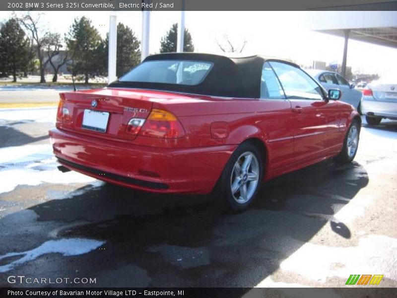 Electric Red / Sand 2002 BMW 3 Series 325i Convertible