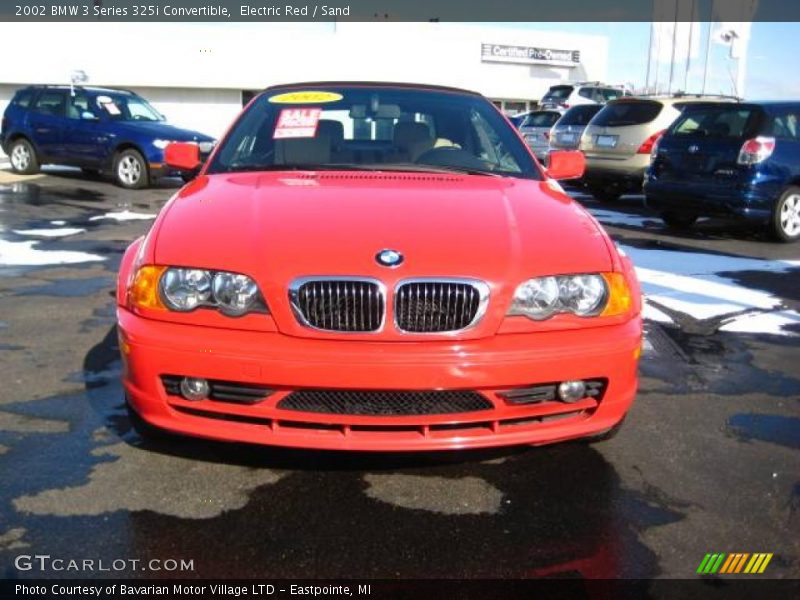 Electric Red / Sand 2002 BMW 3 Series 325i Convertible