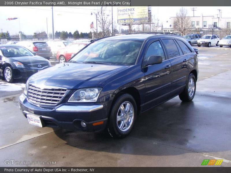 Midnight Blue Pearl / Dark Slate Gray 2006 Chrysler Pacifica Touring AWD