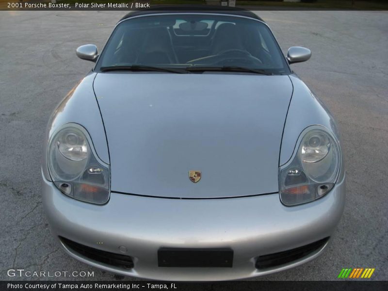Polar Silver Metallic / Black 2001 Porsche Boxster