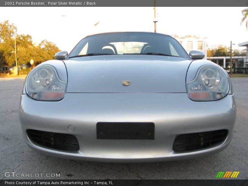 Polar Silver Metallic / Black 2001 Porsche Boxster