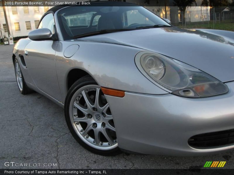Polar Silver Metallic / Black 2001 Porsche Boxster