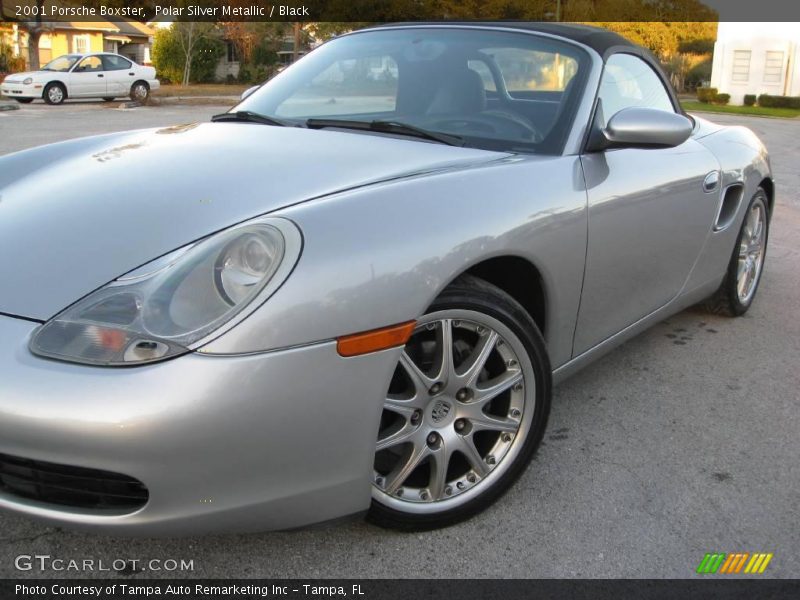 Polar Silver Metallic / Black 2001 Porsche Boxster