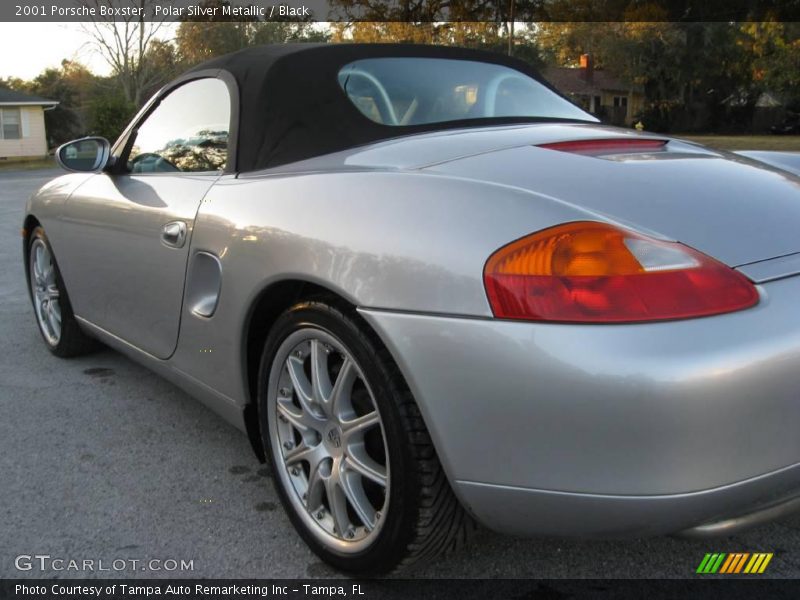 Polar Silver Metallic / Black 2001 Porsche Boxster