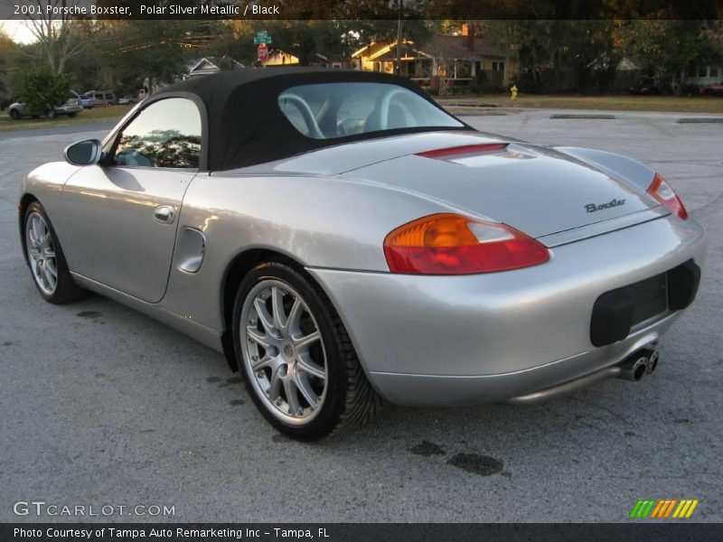 Polar Silver Metallic / Black 2001 Porsche Boxster