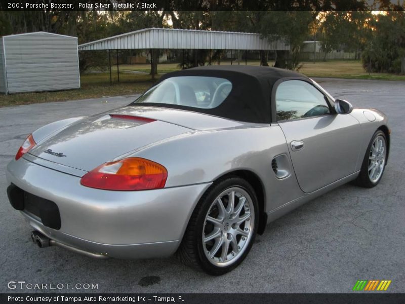 Polar Silver Metallic / Black 2001 Porsche Boxster