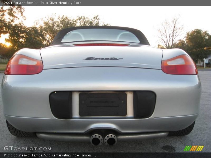 Polar Silver Metallic / Black 2001 Porsche Boxster