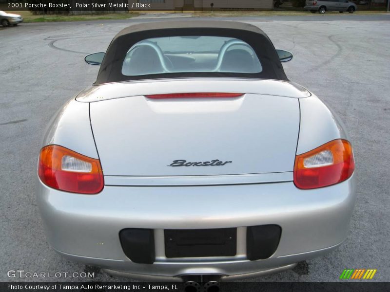 Polar Silver Metallic / Black 2001 Porsche Boxster