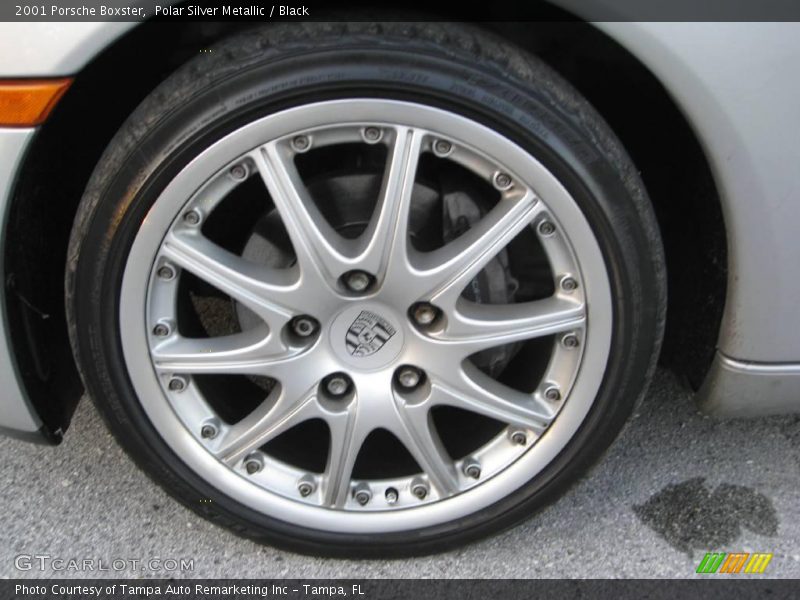 Polar Silver Metallic / Black 2001 Porsche Boxster