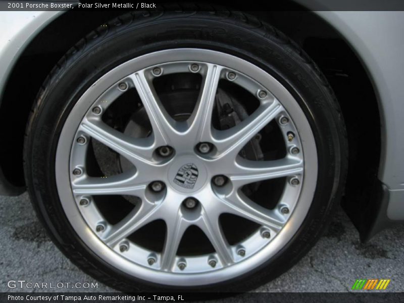 Polar Silver Metallic / Black 2001 Porsche Boxster