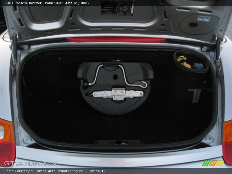 Polar Silver Metallic / Black 2001 Porsche Boxster