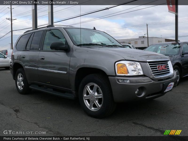 Steel Gray Metallic / Ebony 2007 GMC Envoy SLT 4x4