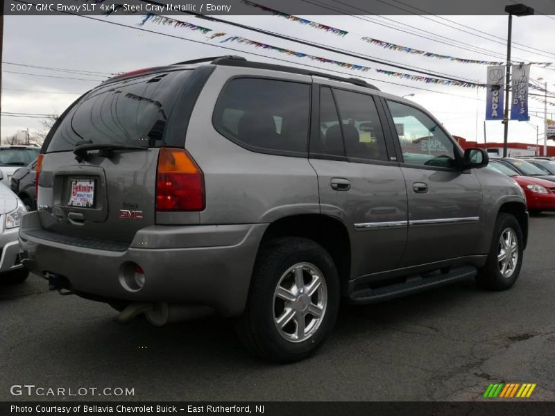 Steel Gray Metallic / Ebony 2007 GMC Envoy SLT 4x4