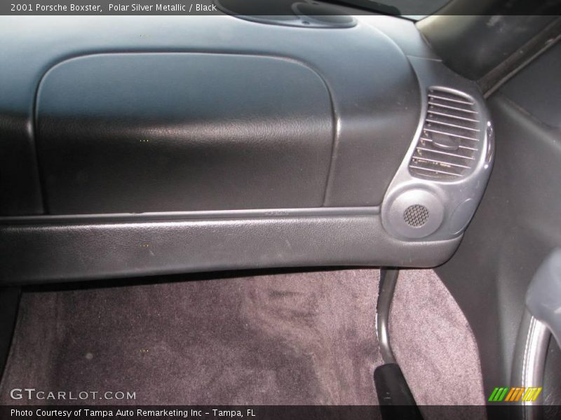 Polar Silver Metallic / Black 2001 Porsche Boxster