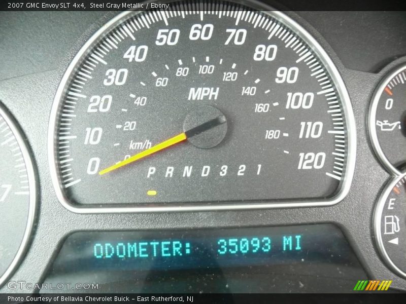 Steel Gray Metallic / Ebony 2007 GMC Envoy SLT 4x4