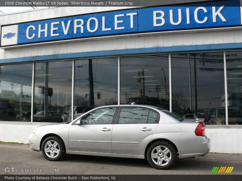 Silverstone Metallic / Titanium Gray 2006 Chevrolet Malibu LT V6 Sedan