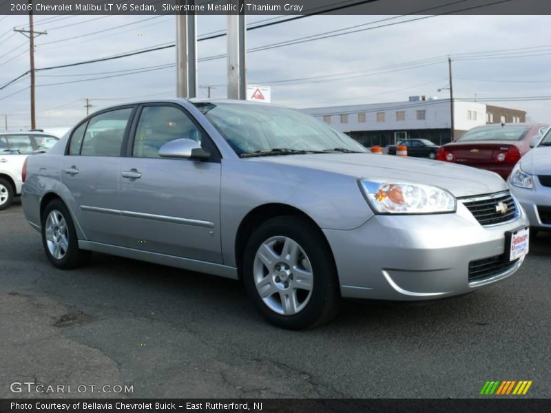 Silverstone Metallic / Titanium Gray 2006 Chevrolet Malibu LT V6 Sedan