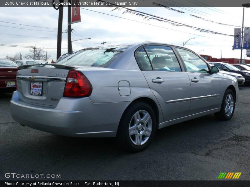 Silverstone Metallic / Titanium Gray 2006 Chevrolet Malibu LT V6 Sedan