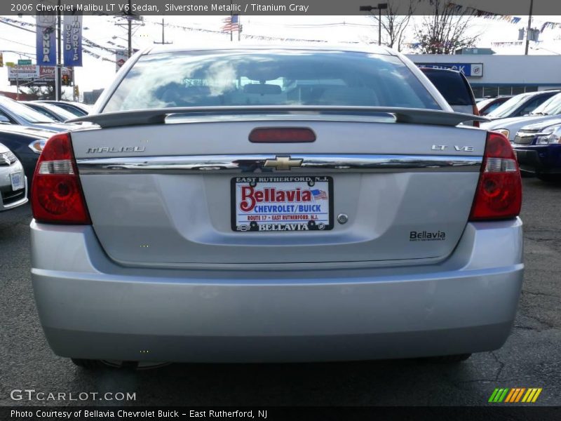 Silverstone Metallic / Titanium Gray 2006 Chevrolet Malibu LT V6 Sedan