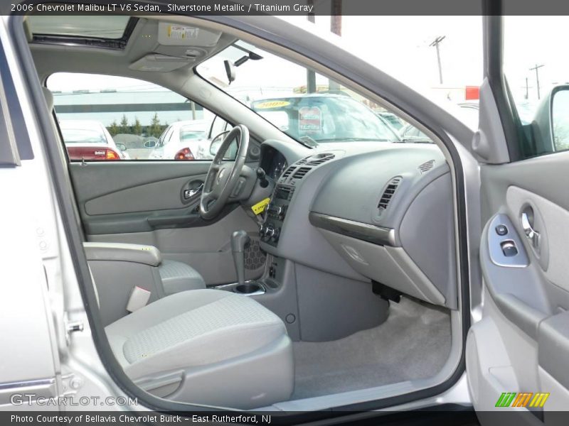 Silverstone Metallic / Titanium Gray 2006 Chevrolet Malibu LT V6 Sedan