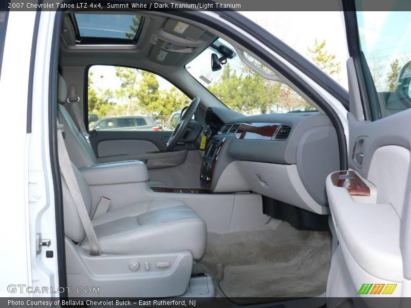 Summit White / Dark Titanium/Light Titanium 2007 Chevrolet Tahoe LTZ 4x4