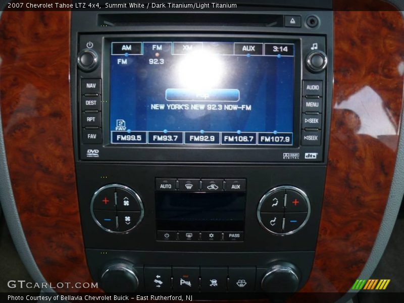 Summit White / Dark Titanium/Light Titanium 2007 Chevrolet Tahoe LTZ 4x4