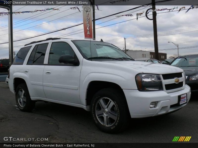 Summit White / Ebony 2007 Chevrolet TrailBlazer LT 4x4