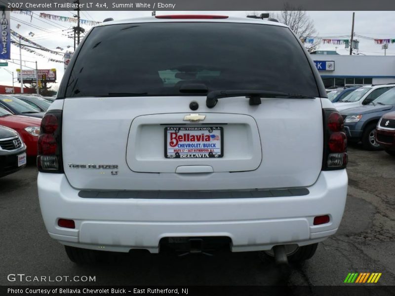 Summit White / Ebony 2007 Chevrolet TrailBlazer LT 4x4