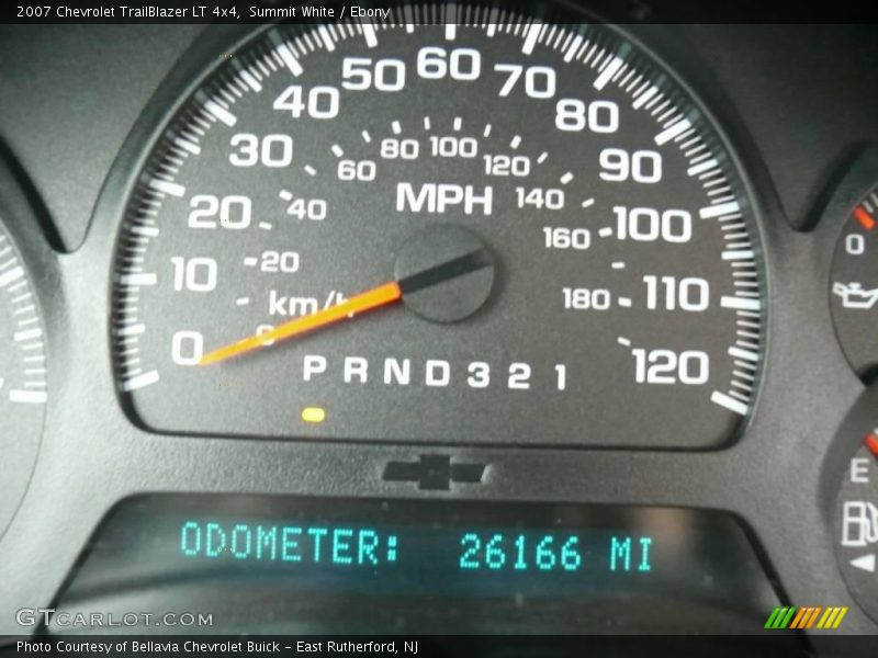 Summit White / Ebony 2007 Chevrolet TrailBlazer LT 4x4