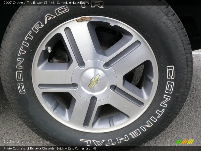 Summit White / Ebony 2007 Chevrolet TrailBlazer LT 4x4