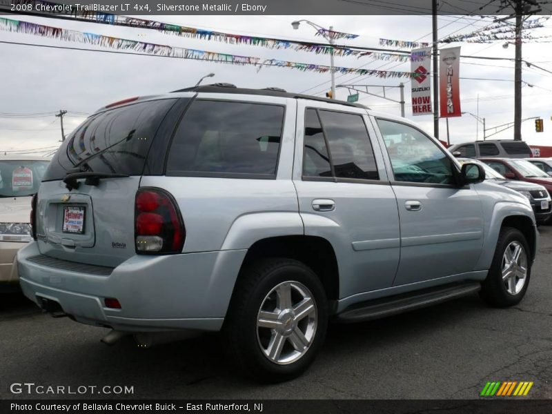 Silverstone Metallic / Ebony 2008 Chevrolet TrailBlazer LT 4x4
