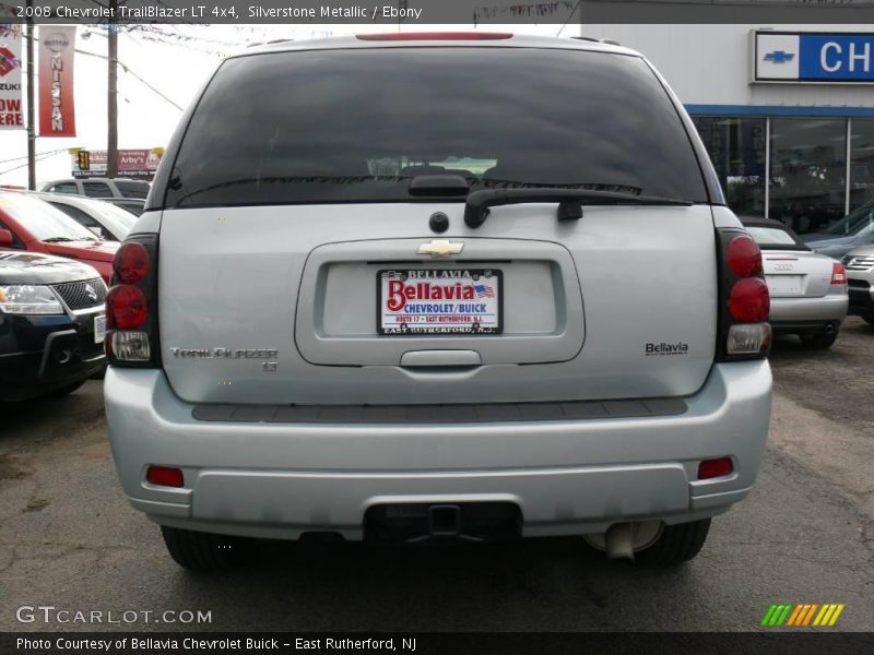Silverstone Metallic / Ebony 2008 Chevrolet TrailBlazer LT 4x4