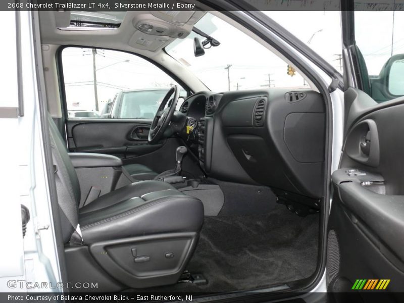 Silverstone Metallic / Ebony 2008 Chevrolet TrailBlazer LT 4x4