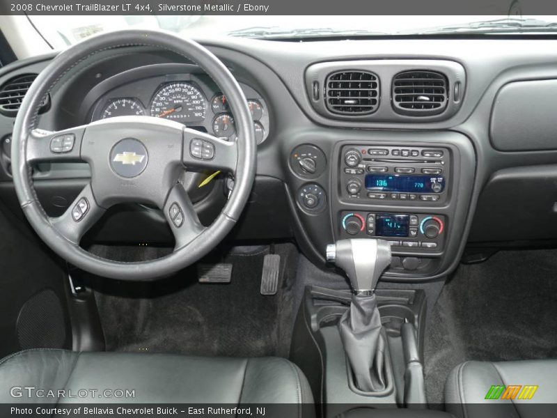 Silverstone Metallic / Ebony 2008 Chevrolet TrailBlazer LT 4x4