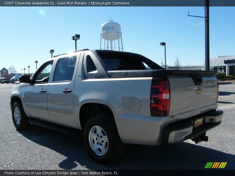 Gold Mist Metallic / Ebony/Light Cashmere 2007 Chevrolet Avalanche LS