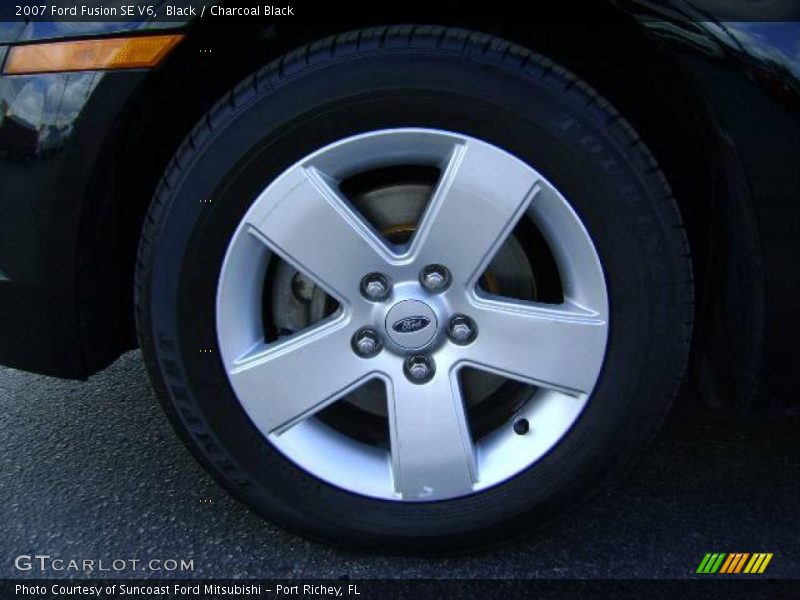 Black / Charcoal Black 2007 Ford Fusion SE V6